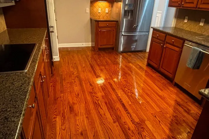 Freshly cleaned home kitchen